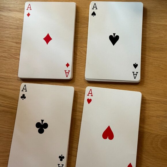 Big Deck Playing Cards with Tin Container by Fundex Games - Picture 10 of 16